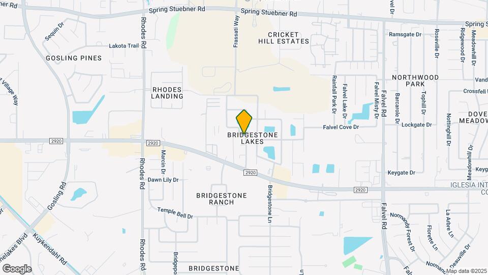 4507 Bridgestone Point Dr Map and Location Details