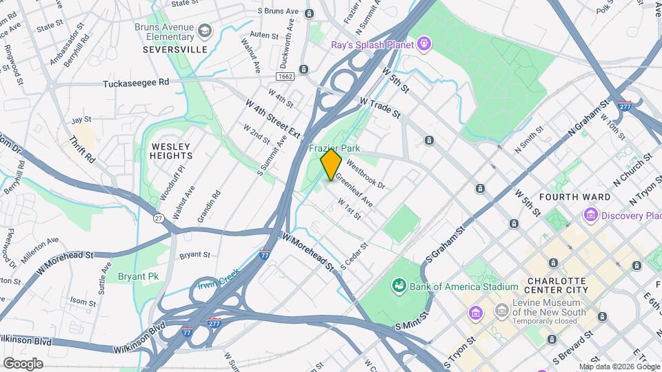 1162 W 1st St Map and Location Details