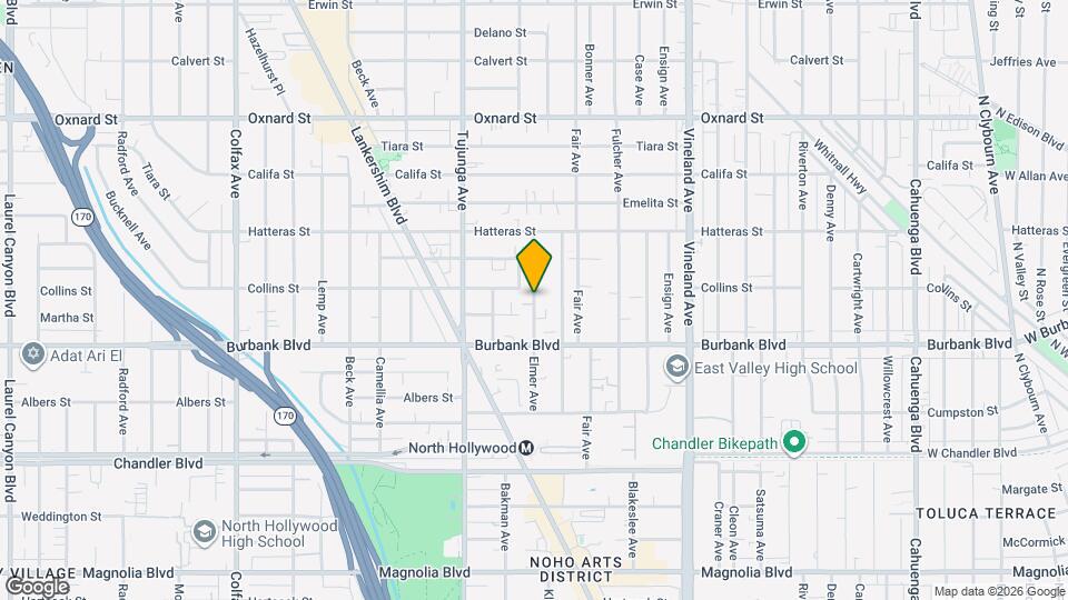 5648 Elmer Ave, Unit 5648 Map and Location Details