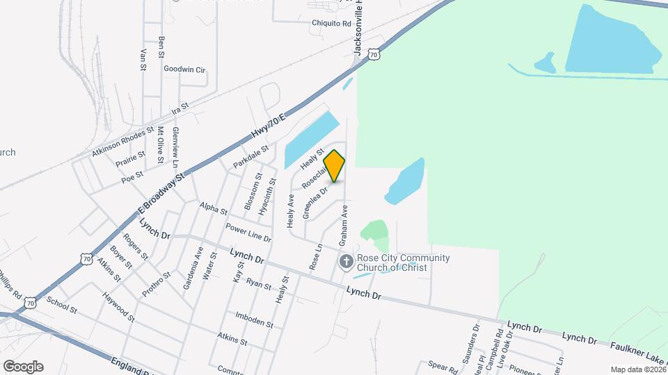 932 Greenlea Dr Map and Location Details