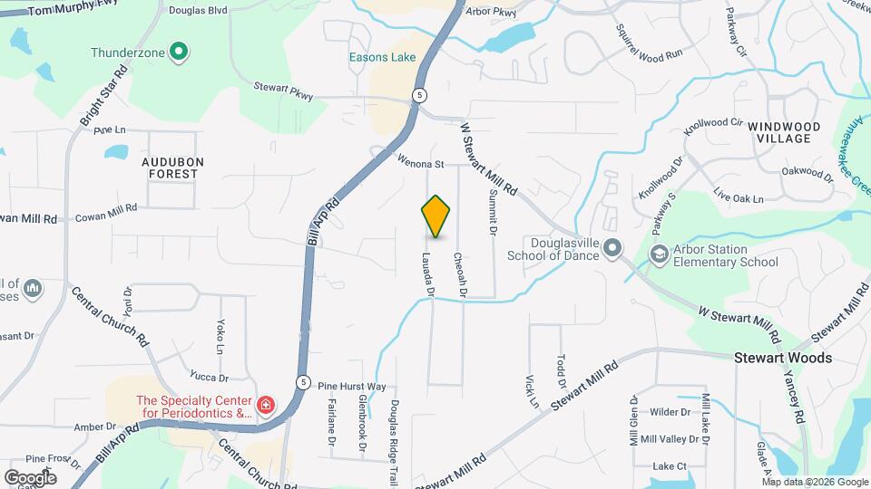 3907 Lauada Dr Map and Location Details