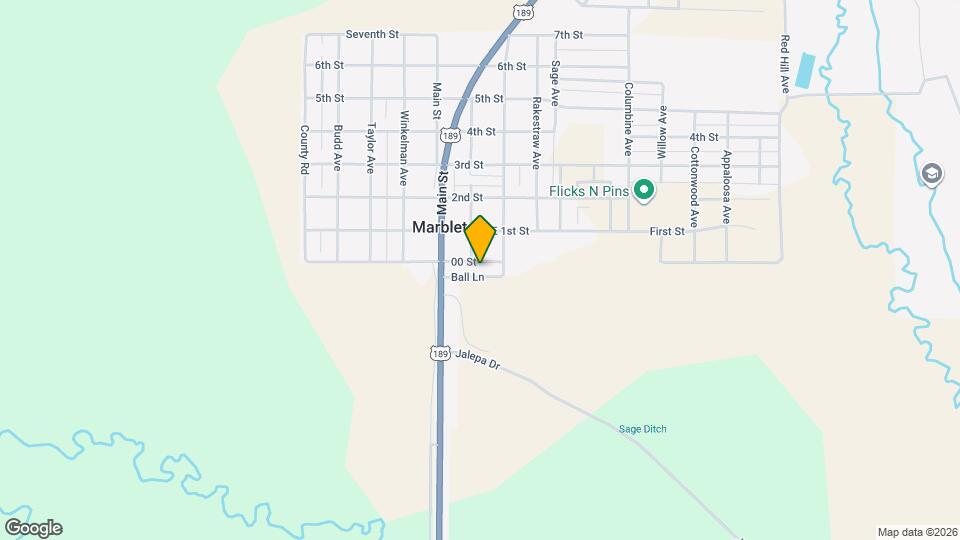 107 Ball Ln Map and Location Details