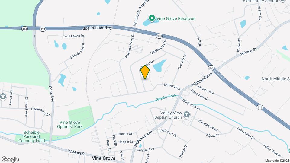 440 Cabernet Dr Map and Location Details