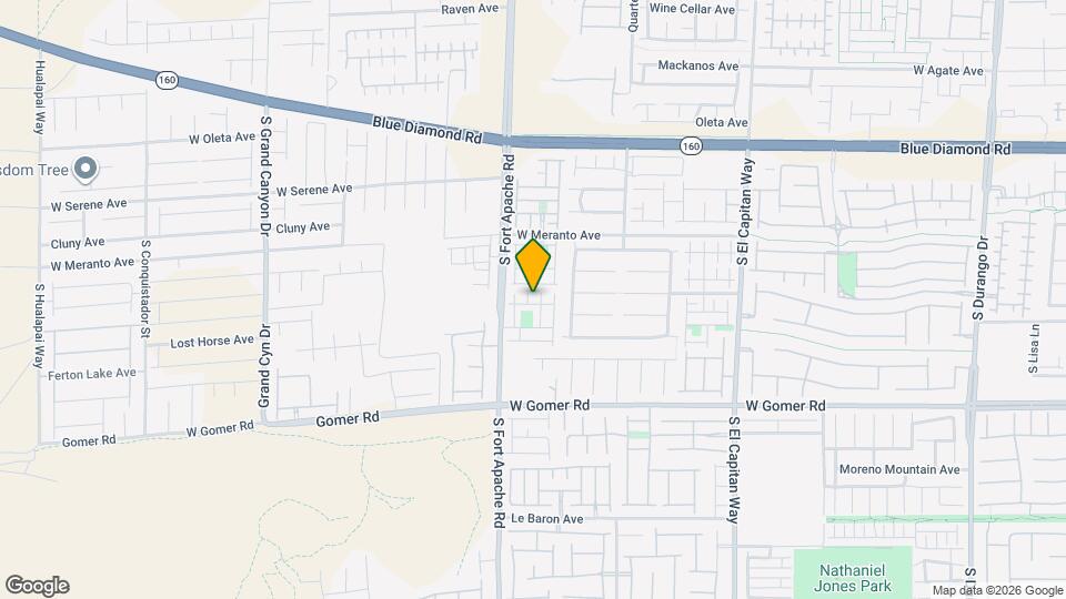 9520 Color Rock Ct Map and Location Details