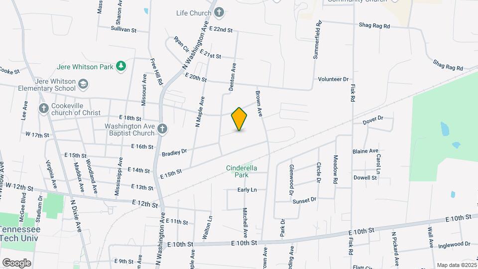 735 Bradley Dr, Unit A Map and Location Details