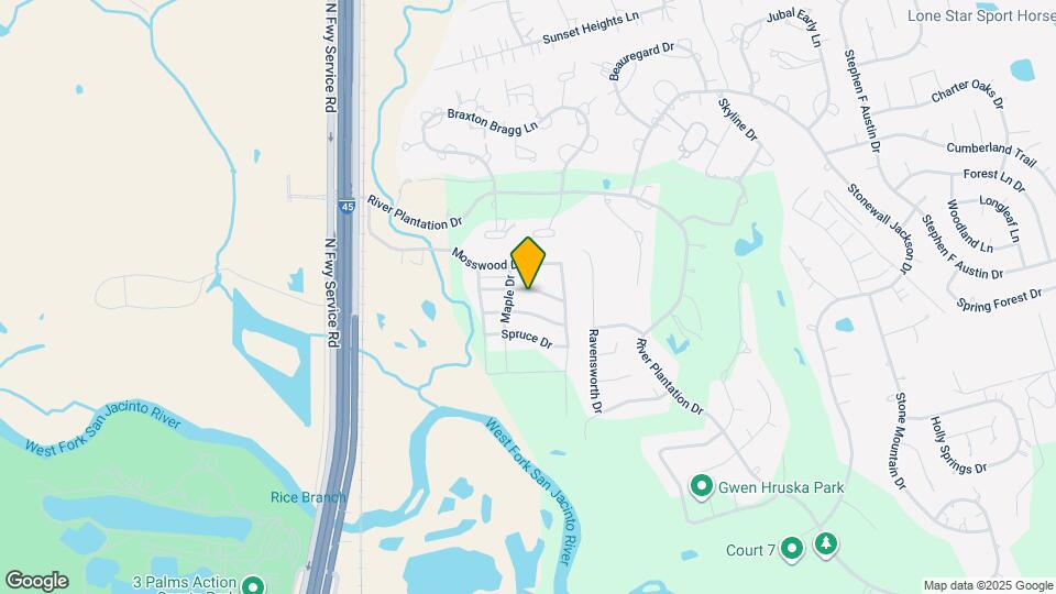 606 Orangewood Dr Map and Location Details