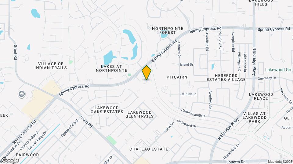 13102 Beauty Berry Ridge Ln Map and Location Details