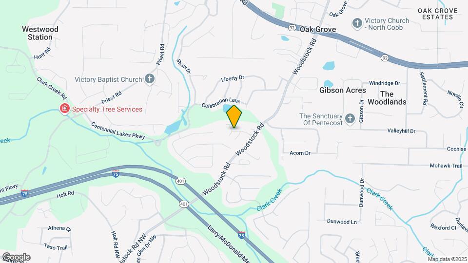 5379 Woodstock Rd Map and Location Details