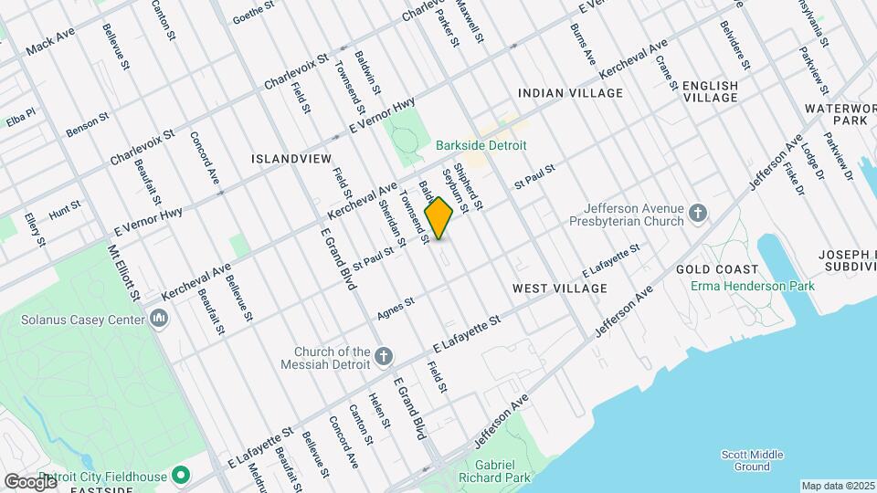 1454 Townsend St Map and Location Details