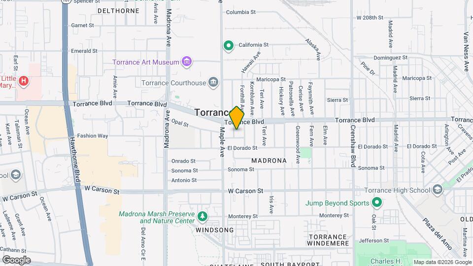 1220 Felbar Ave Mapa y Detalles de la Ubicación