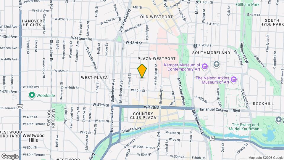 4515 Jefferson St, Unit 1 Map and Location Details