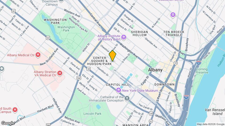 132 Lancaster St, Unit G Map and Location Details