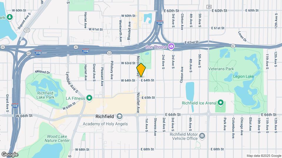 6343 Nicollet Ave Mapa y Detalles de la Ubicación