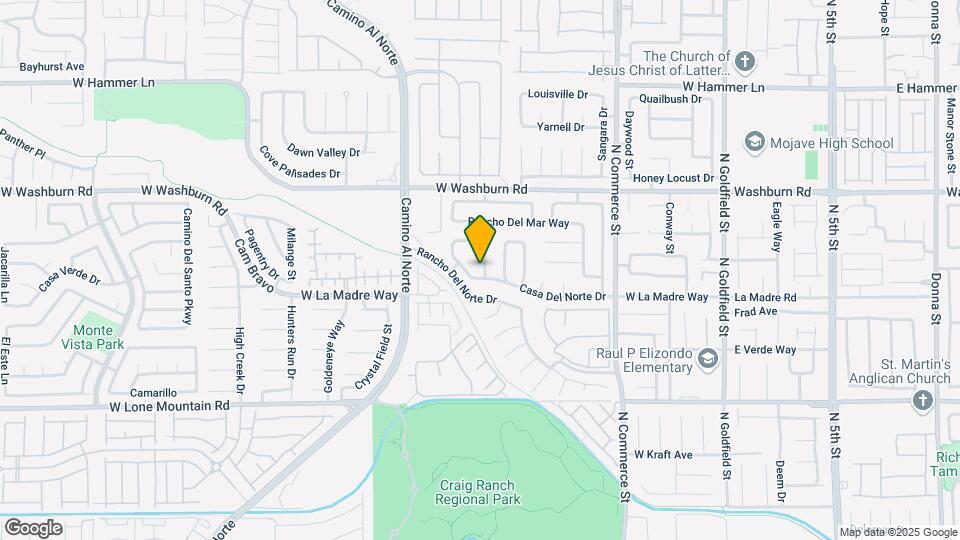 5023 Vista Del Rio Way Map and Location Details