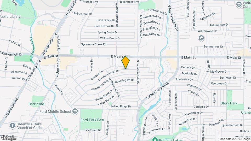 914 Meadow Mead Dr Map and Location Details