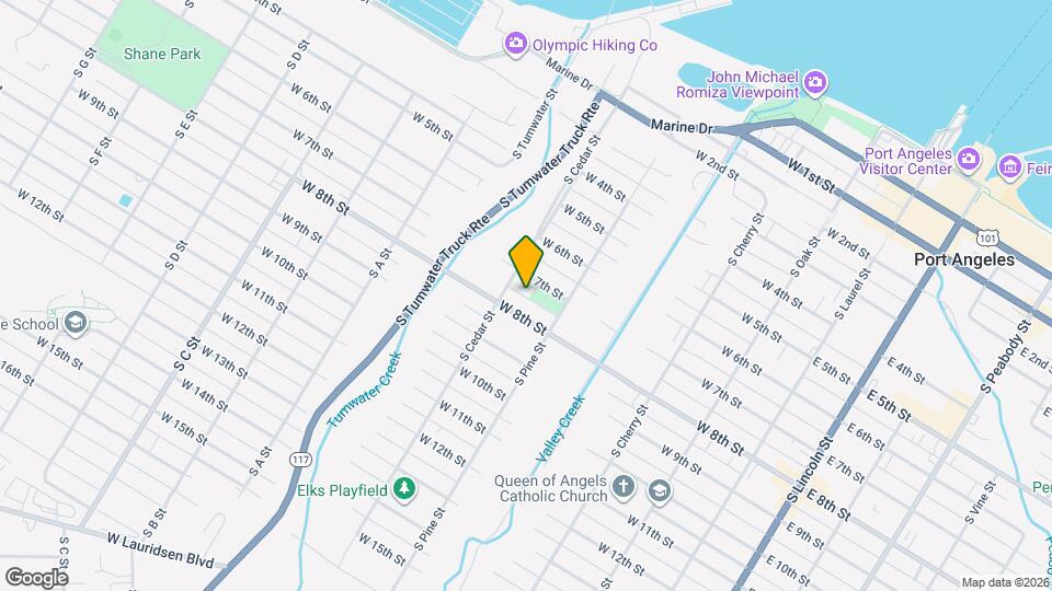 528 W 7th St Mapa y Detalles de la Ubicación