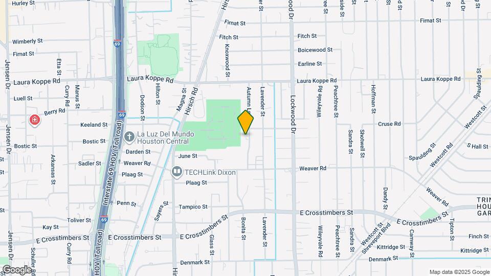 8313 Autumn Ln Map and Location Details