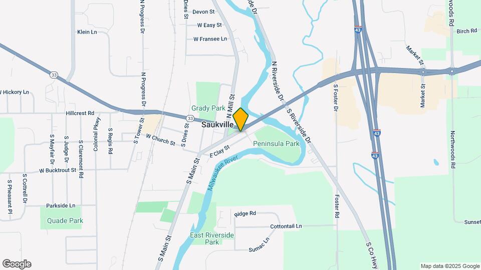 275 E Green Bay Ave Map and Location Details