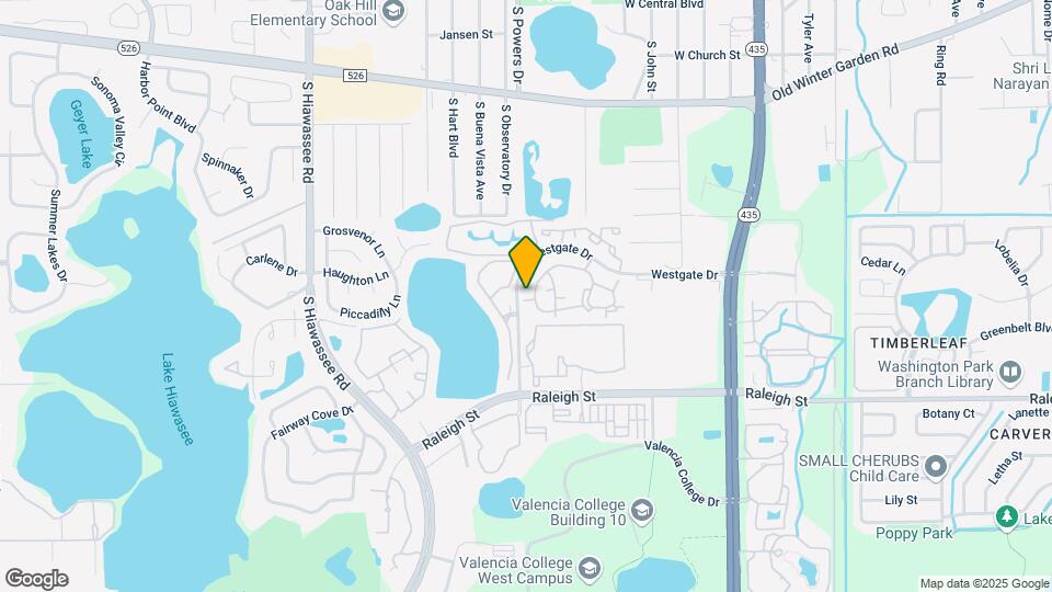 6184 Westgate Dr, Unit 201 Map and Location Details