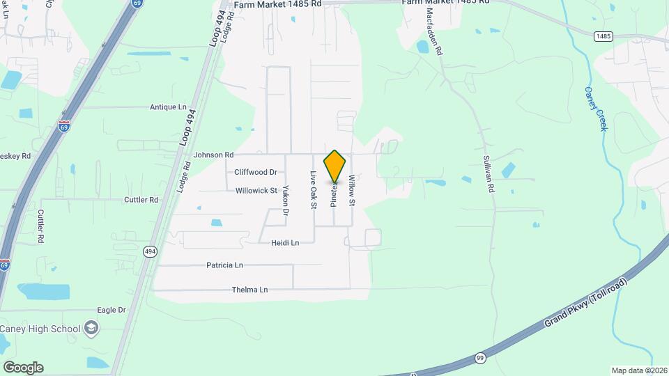 21071 Pinetex St Map and Location Details