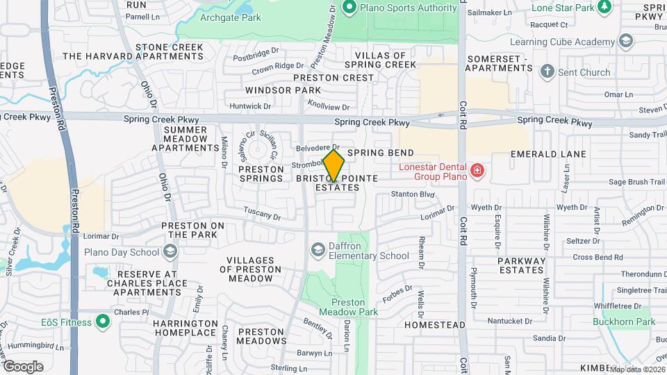 4329 Wonderland Dr Map and Location Details