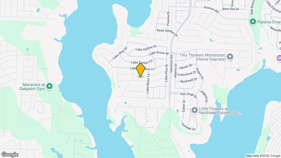 925 Lake Cypress Ln Map and Location Details
