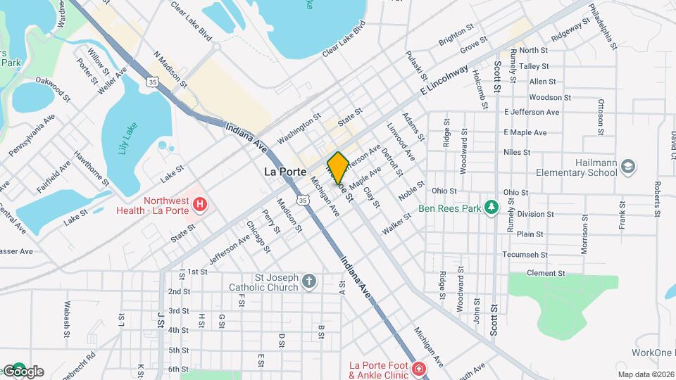 701 Maple Ave Map and Location Details