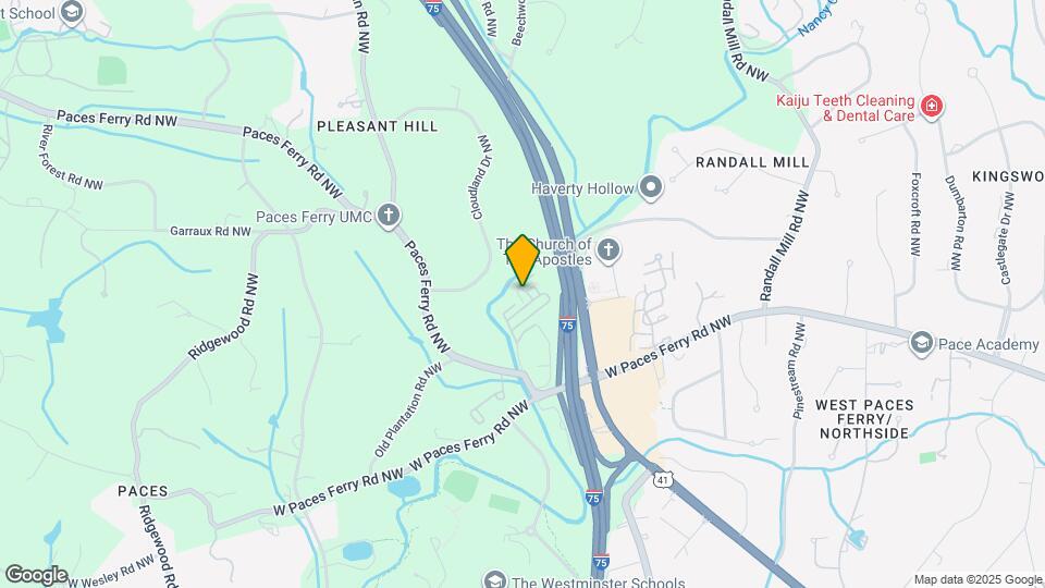 3512 Paces Pl NW Map and Location Details