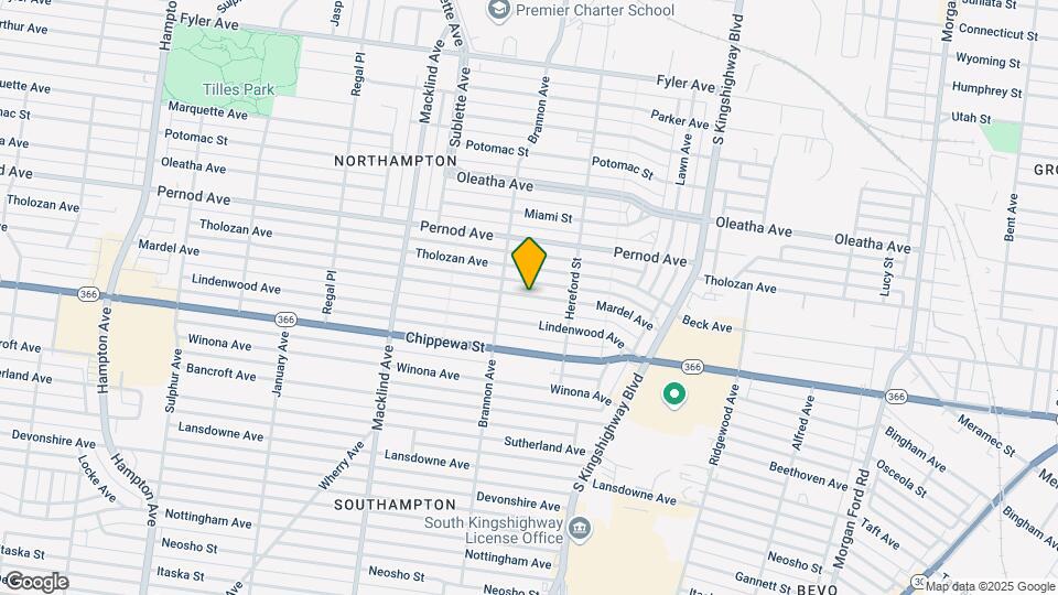 5044 Mardel Ave-Unit -1F Map and Location Details