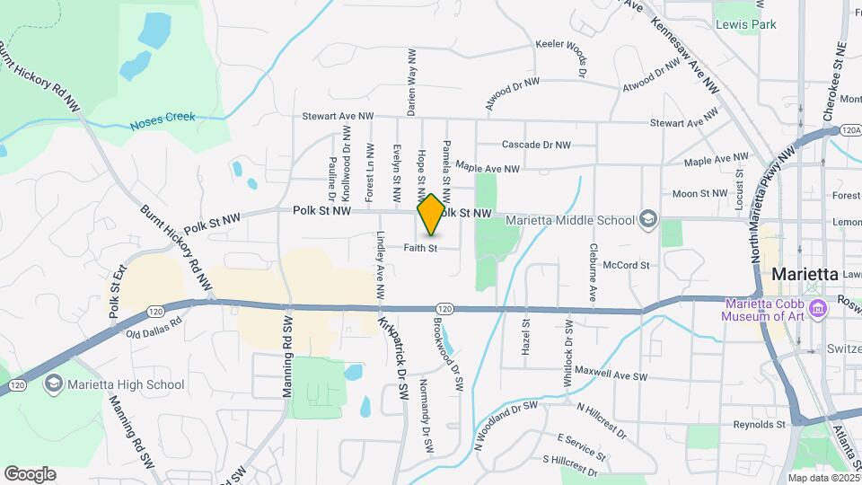 516 Faith St Map and Location Details