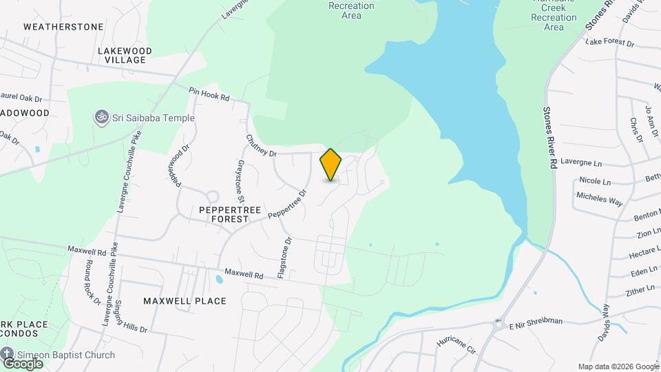 1357 Lomond Dr Mapa y Detalles de la Ubicación