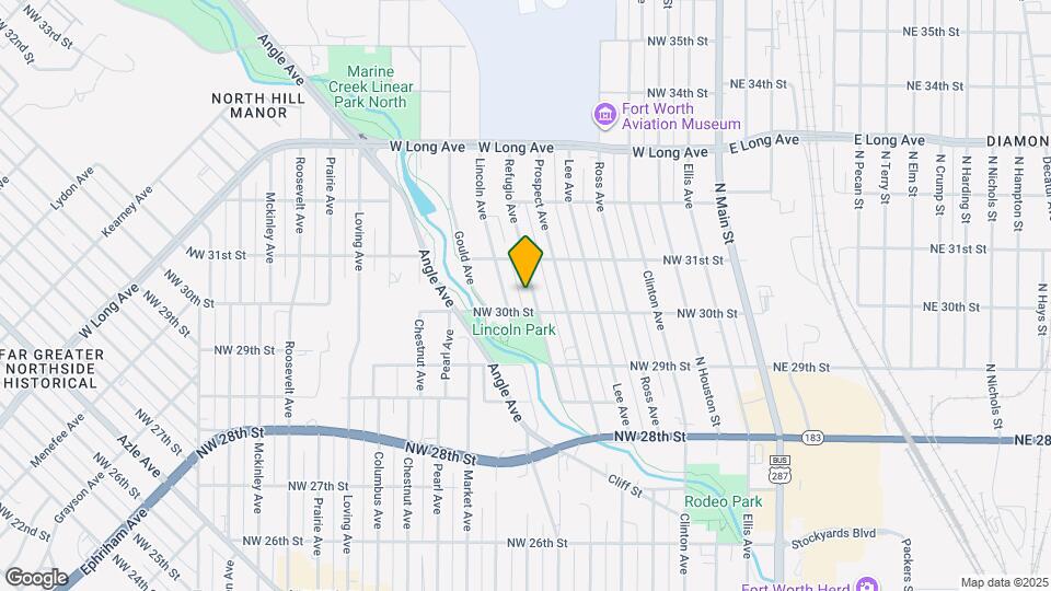 3007 Refugio Ave, Unit 113 Map and Location Details