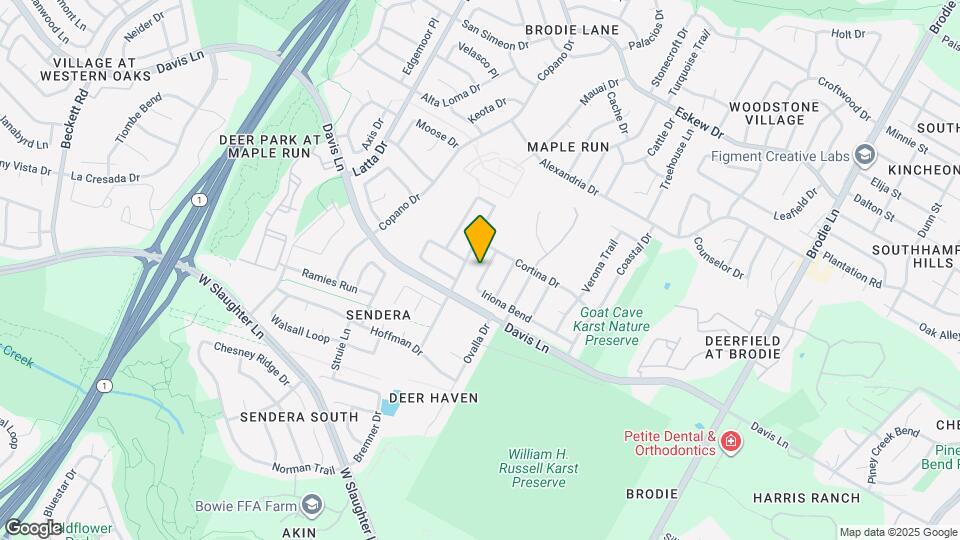 4235 Iriona Bend Map and Location Details