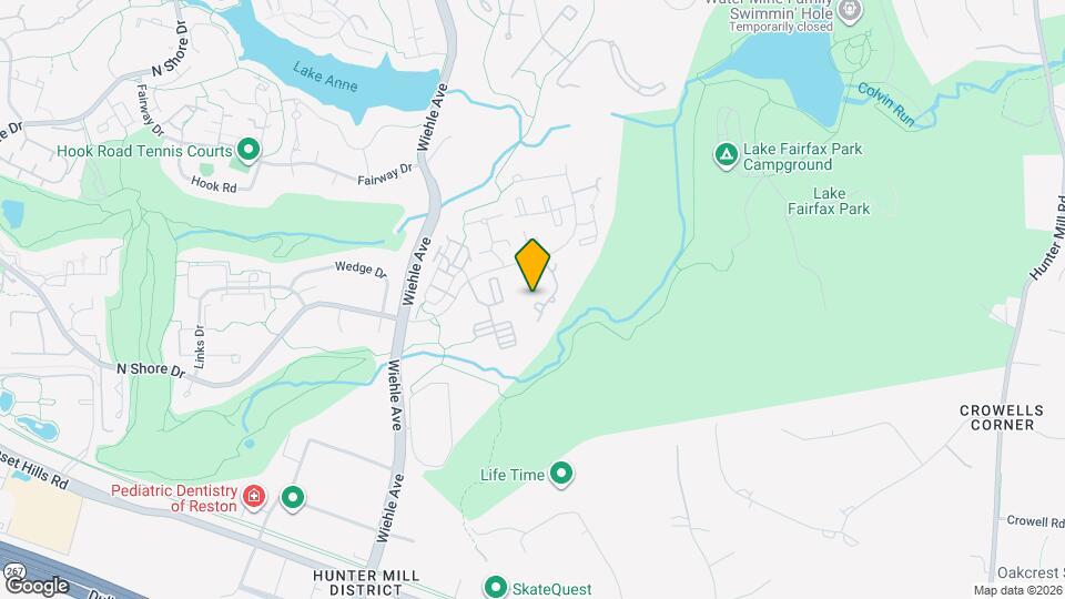 1645 Oak Spring Way Map and Location Details