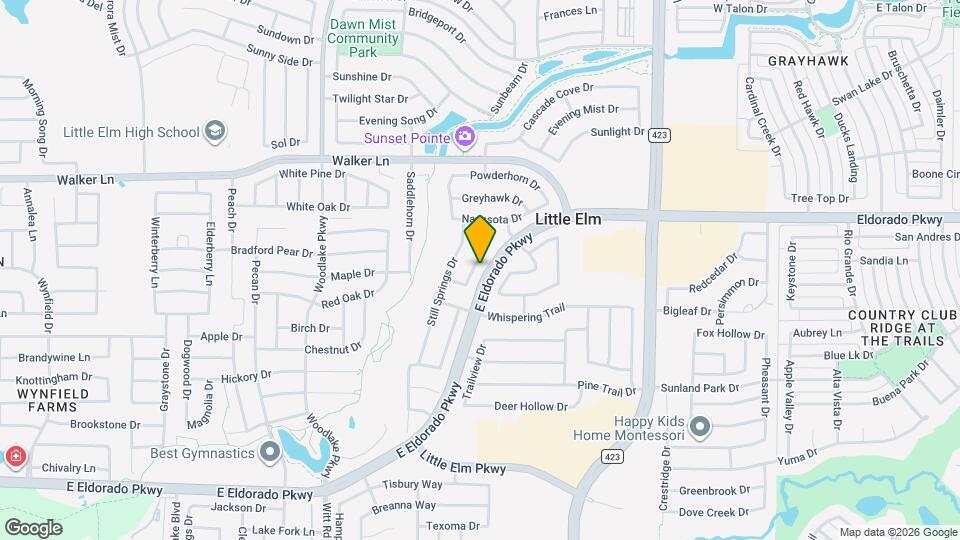 2517 Indian Hills Dr Map and Location Details