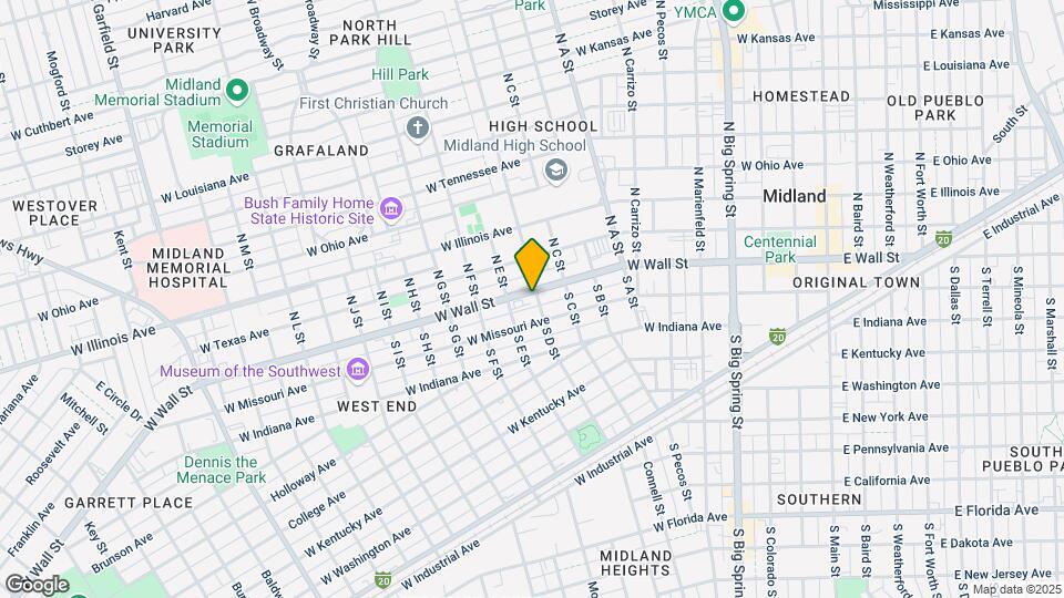 The Villas on Wall Street Map and Location Details