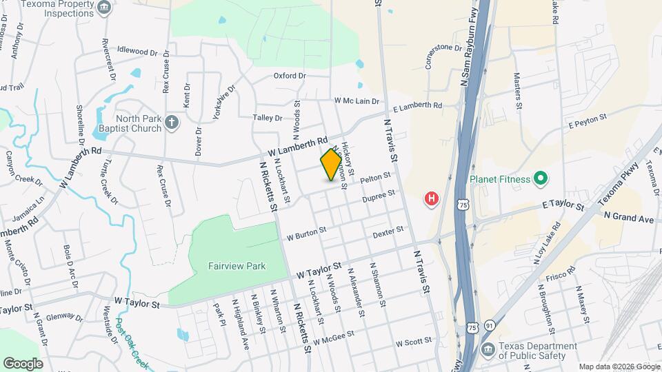 411 W Pelton St Map and Location Details