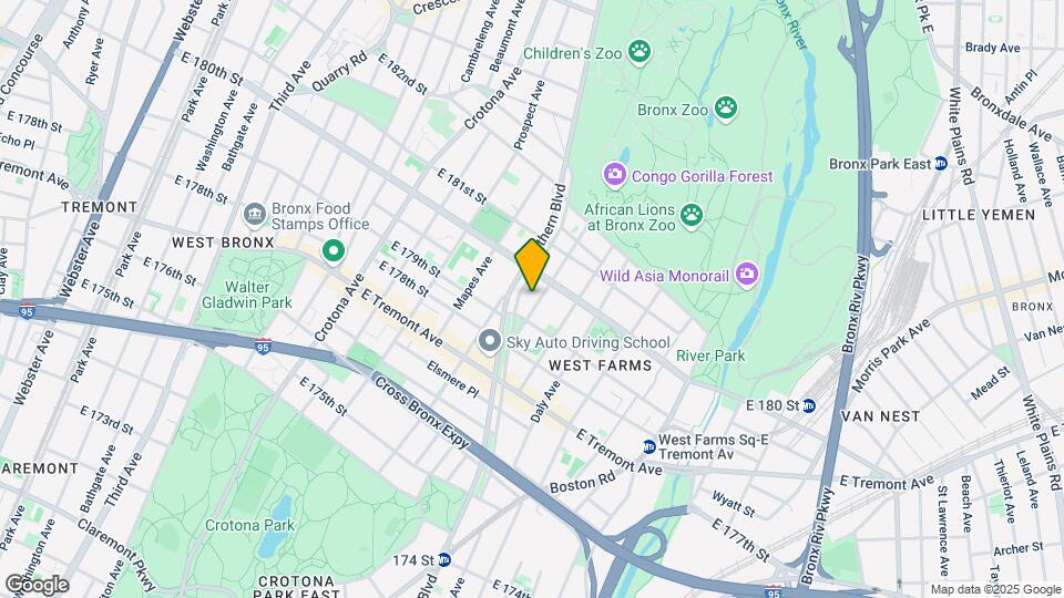 2079 Mohegan Ave Map and Location Details