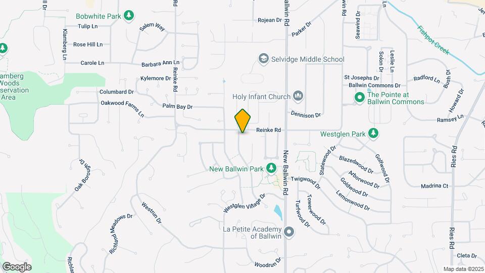 248 Village Creek Dr Map and Location Details