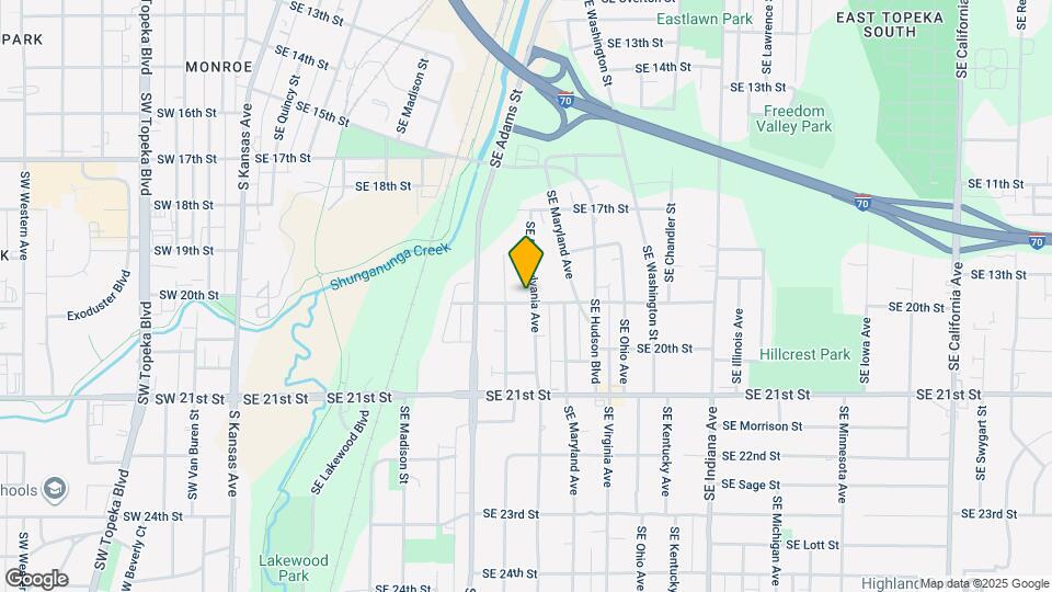 1837 SE Pennsylvania Ave Map and Location Details