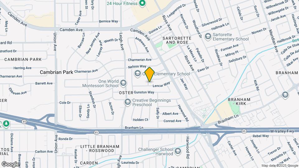 1829 Lencar Way Map and Location Details