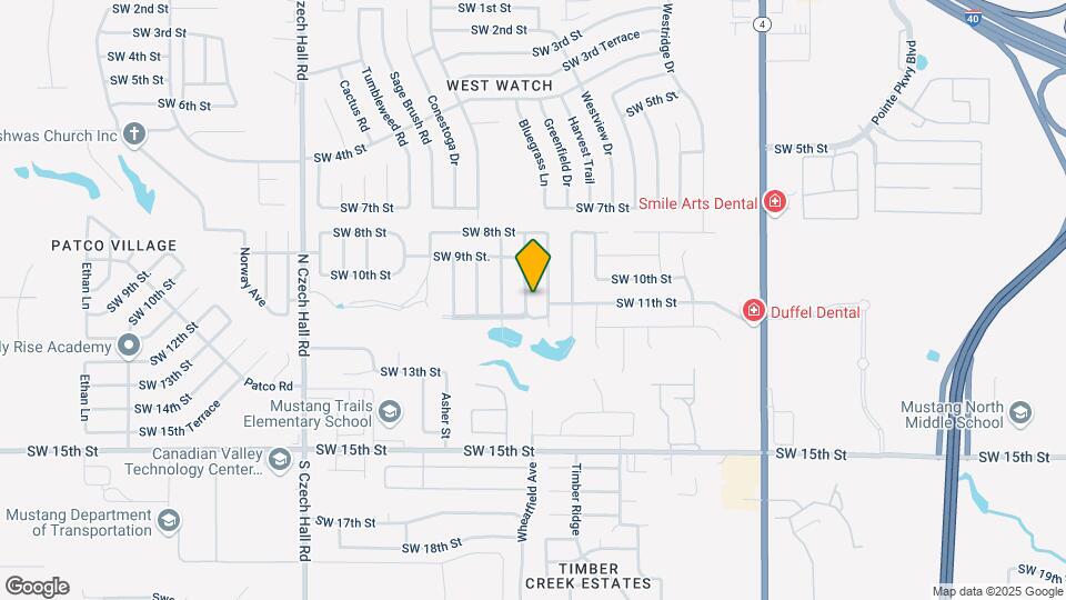 1112 Chestnut Creek Dr Mapa y Detalles de la Ubicación