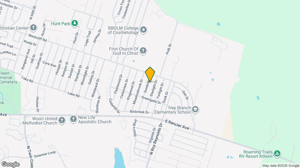 2006 Sundown Dr Map and Location Details