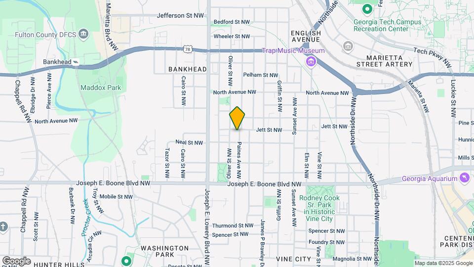 452 Paines Ave NW Map and Location Details
