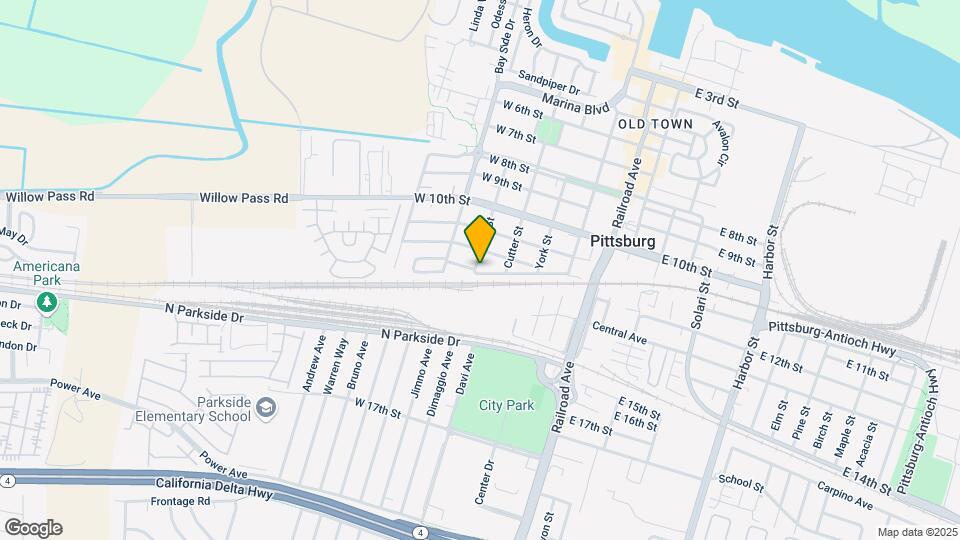 1375 West St Map and Location Details
