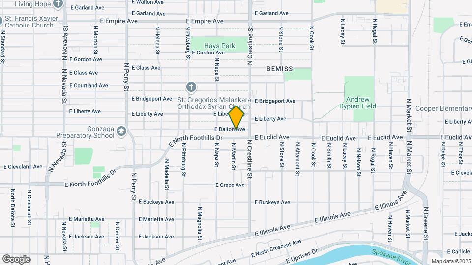 2006 E Dalton Ave Mapa y Detalles de la Ubicación