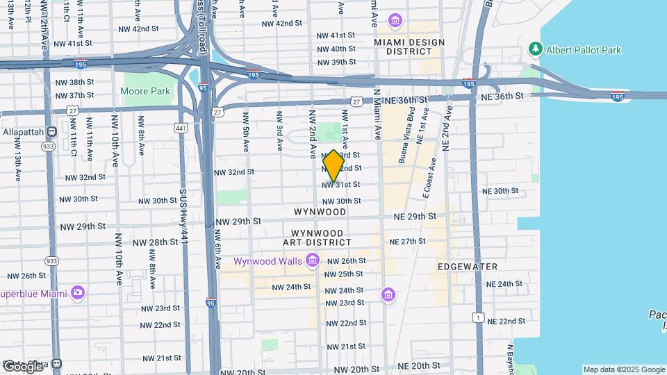 140 NW 31st St, Unit A1 Map and Location Details