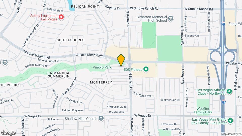 7633 W Allano Way Mapa y Detalles de la Ubicación