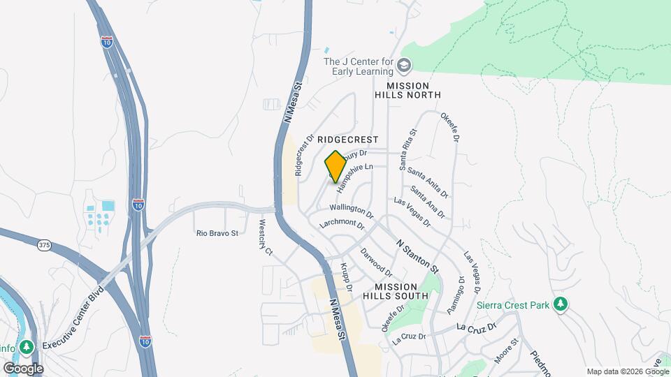4213 Hampshire Ln Map and Location Details