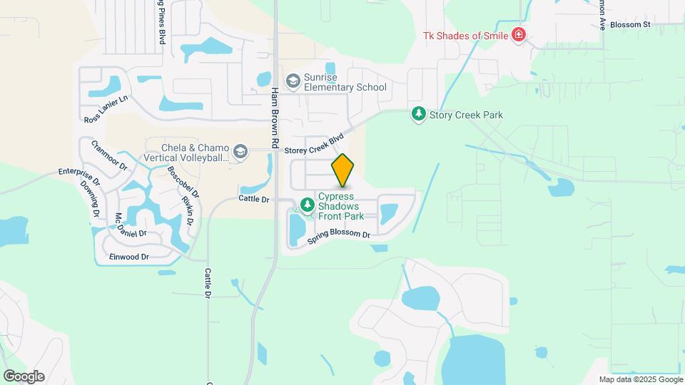4501 Bluff Oak Loop Map and Location Details